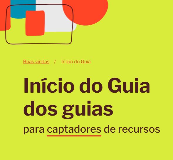 Guia dos Guias para captar recursos