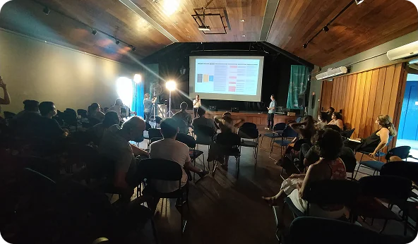 imagem do evento de inauguração do ICP